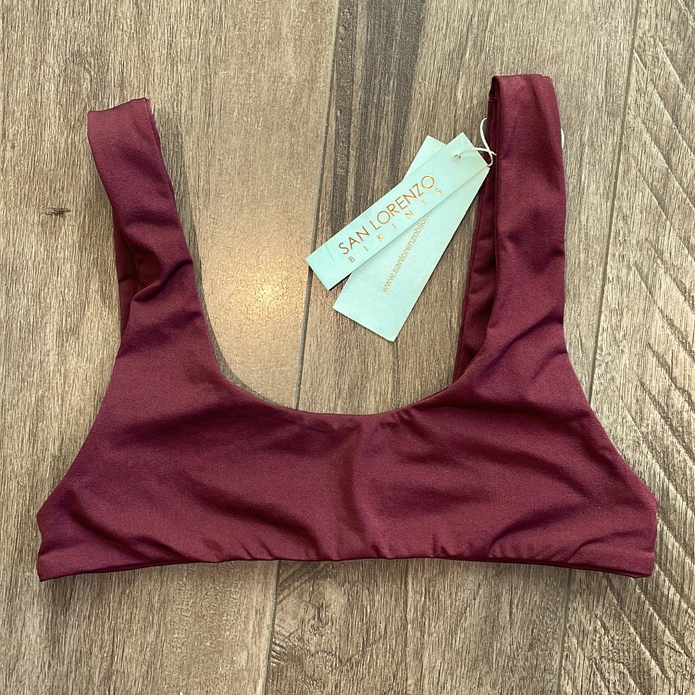 San Lorenzo Bikini Top NWT